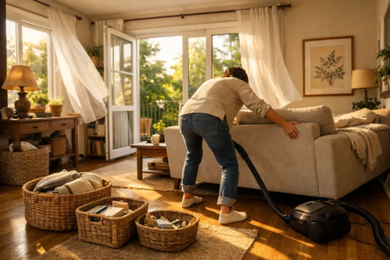 Grote schoonmaak huis
