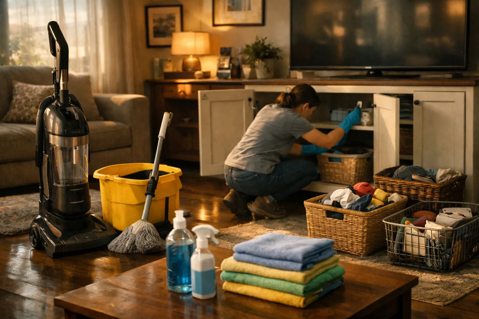 Eenmalige grote schoonmaak huis